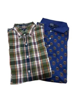 Ralph Lauren ポロシャツ シャツ　2点セット L/XLのサムネイル