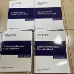 2024 CFA SchweserNotes 5冊セット＋クイックシート 2024 CFA SchweserNotes 5冊セット＋クイックシート 2024 CFA