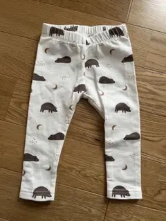 itsukanote クマ柄 レギンス　いつかのて