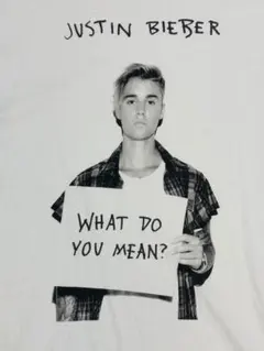 Justin Bieber WHAT DO YOU MEAN? Tシャツ　Mのサムネイル