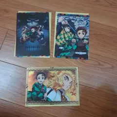 鬼滅の刃一番くじ メタリックアートパネル 3枚セット