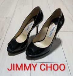 JIMMY CHOO　ジミーチュウ　パテントレザー　パンプス　美品　サイズ38