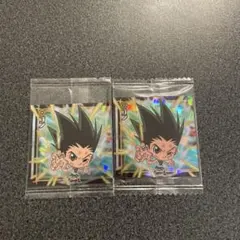 ハンターハンターウエハースシール　vol3 ゴン二枚セット