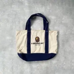 【A BATHING APE】 オリジナルキャンバス トートバッグのサムネイル