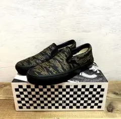 新品29cm Vans Skate Slip-On タイガーカモ