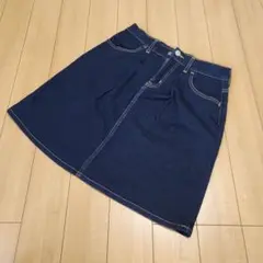 EDWIN ダークデニム スカート サイズ160