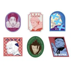 呪術廻戦展 レトロスタイルステッカーセット 新宿決戦