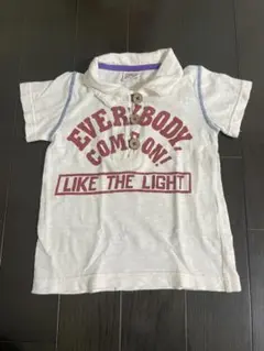 100cm KIDBOW 子供用 半袖Tシャツ ホワイト ロゴプリントのサムネイル