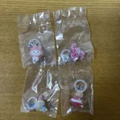 サンリオ　ゆるっとめじるしアクセサリー　ウサハナ　マイメロ　マロンクリーム