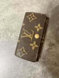 Louis Vuitton ブラウン レザー キーケース
