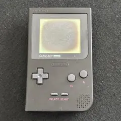 【ジャンク品】 Nintendo ゲームボーイポケット 黒 本体