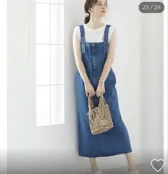 サロペットスカート Lee M