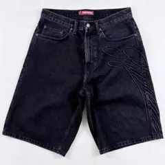 90s JNCO JEANS デニム ショートパンツ 34 ブラック - メルカリ