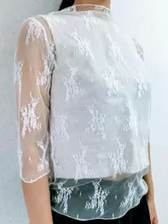 ウエディング　ボレロ　レース