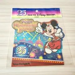 ディズニー 25周年 ミニメモ帳 Disney - ディズニーランド25周年 ビッグ10メモ帳の通販 by