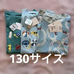 西松屋　130 半袖tシャツ 新品未使用品　男の子　まとめ売り　夏服　Tシャツ