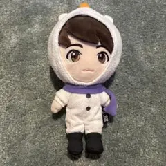 TinyTAN BTS グク　ぬいぐるみ マスコット 雪だるま