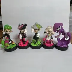 〈即日発送！〉Switch スプラトゥーン　amiibo5体セット