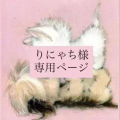 りにゃち様 専用ページ