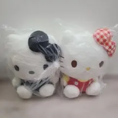 ハローキティ＆ダニエル ぬいぐるみ ペア＋浴衣キティセット♪ - メルカリ