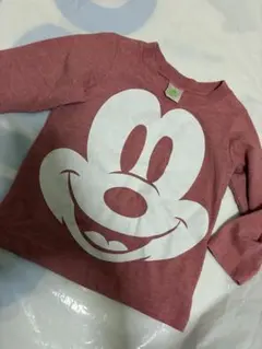 Disney baby ミッキー 長袖Tシャツ 80cm