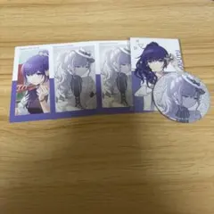 プロセカ　朝比奈まふゆ　エピカ　グリッター缶バッジ