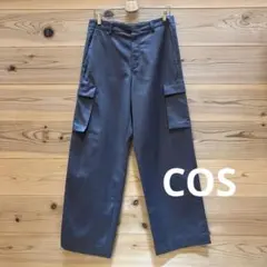 【美品】COS （コス）ワイドカーゴパンツ 46サイズのサムネイル