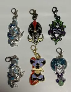 Disney ディズニーヴィランズ シークレットチャーム 5種まとめ売り