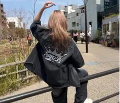 9090デニムジャケット　y2k系　ストリート系