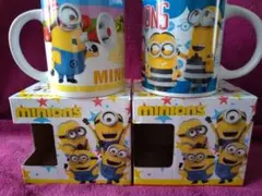【新品】ミニオン マグカップ コップ 　ミニオンズマグカップ　ペア　セット