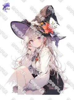 kokoshop オリジナル　人物ステッカーNo.876