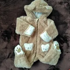 CROISSANCE BEBE フード付きアウター 70-80