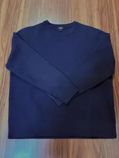 UNIQLO ウォッシャブルミラノリブクルーネックセーター（ユニセックスXL）