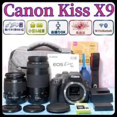 美品フルセット】Canon X9 ボディ＋レンズ3本（望遠・標準・広角