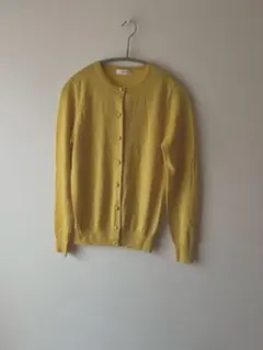 NÎMES イエロー長袖カーディガン