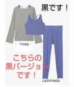 T-ko様　ユーズド・送料込☆DANSKIN・アロンジェ３点セット・黒