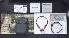 Aftershockz 骨伝導イヤホン レッド