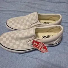 VANS スリッポン ホワイトチェック