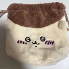 ちいかわフェイス巾着 くりまんじゅう