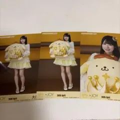 ニアジョイ 小澤愛実 ポムポムプリン コラボ 生写真 ヨリ チュウ