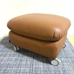 MARUICHI マルイチ アーサ スツール600 オットマン レッド 日本製