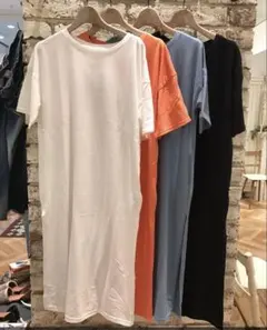 【新品タグ付き】ネップカットマキシワンピース　ungrid