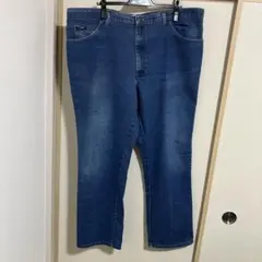 Lee ダークブルー ストレートデニムパンツ44.32.NR.NC