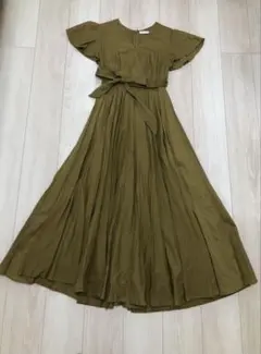 新品23SS✨Sov. ダブルスタンダード サマーブロードマキシワンピース 
