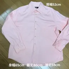 ＣＫcalvin klein ピンクオレンジ長袖シャツ ２Ｌサイズ
