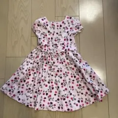 kate spade 花柄 半袖ワンピース 98/3Y