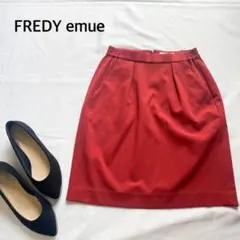【大特価】FREDY emue フレディーエミュ　タイトスカート　ミディ　S