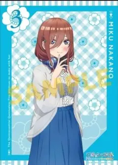中野三玖 バレンタインver. B2タペストリー 五等分の花嫁 - メルカリ