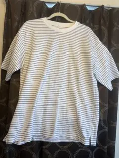 ストライプデザイン Tシャツ Lサイズ