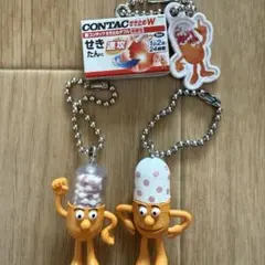 コンタック　ミニチュアチャーム ガチャガチャ 3点セット